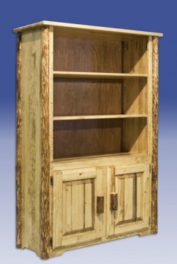 amish built bookcases