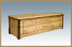 amish wood toy chest